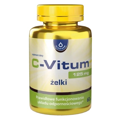 Oleofarm C-Vitum 125mg Żelki 60 Sztuk