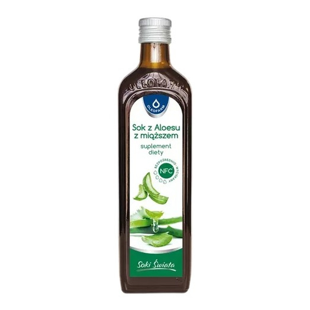 Oleofarm Soki Świata Sok z Aloesu z Miąższem 500ml