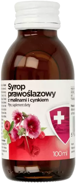 Aflofarm Syrop Prawoślazowy z Malinami 100ml