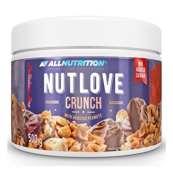 AllNutrition NutLove Crunch Krem Mleczno Czekoladowy z Orzeszkami Ziemnymi 500g