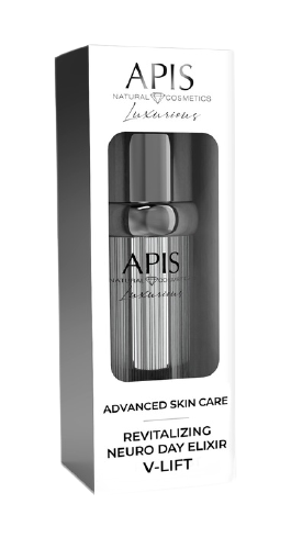 Apis Luxurious Advanced Skin Care Rewitalizujący Neuro-Eliksir do Twarzy na Dzień V-Lift 50ml