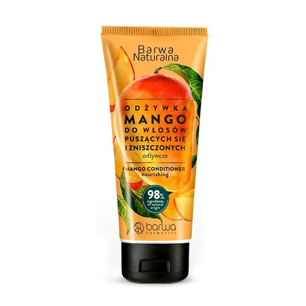 Barwa Naturalna Mango Odżywcza Odżywka dla Włosów Suchych i Zniszczonych 200ml