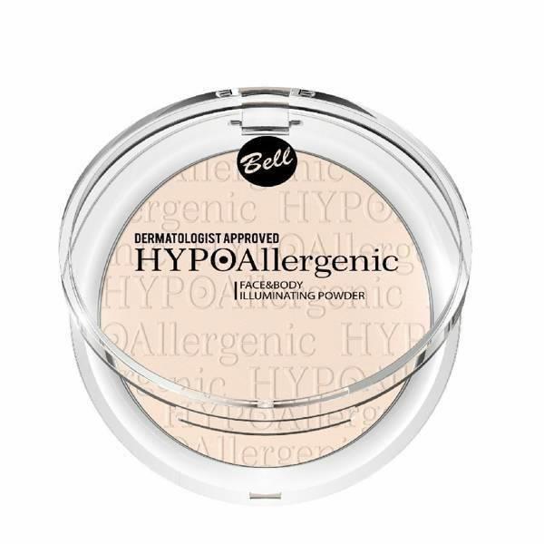 Bell HypoAllergenic Face&Body Illuminating Powder Roświetlacz Puder do Ciała i Twarzy 9g