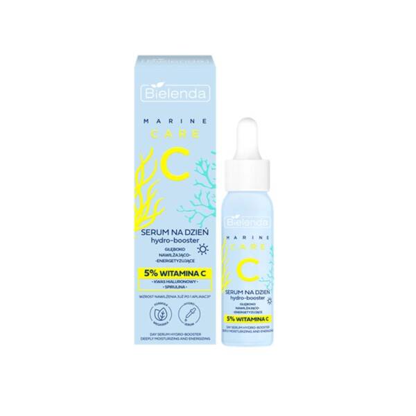 Bielenda C Marine Care Serum Hydro-Booster Głęboko Nawilżająco-Energetyzujące na Dzień 30ml