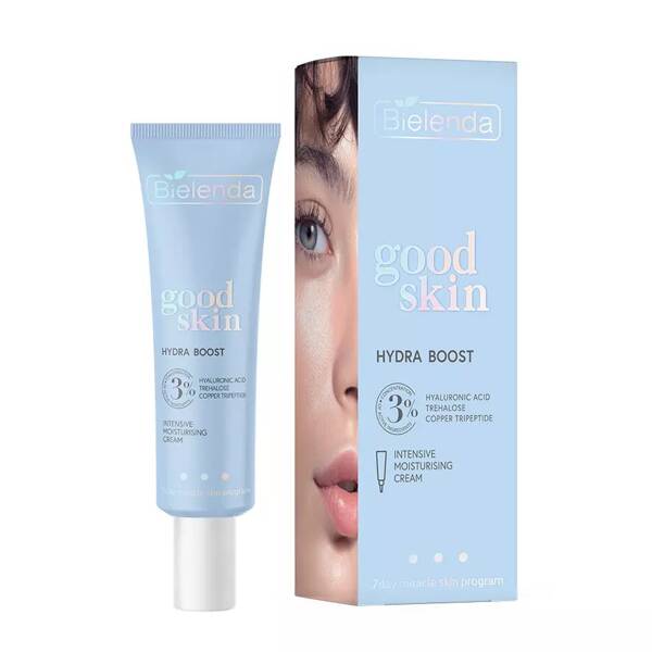 Bielenda Good Skin Hydra Boost Silnie Nawilżający Krem z Kwasem Hialuronowym 50ml