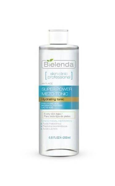 Bielenda Skin Clinic Professional Aktywny Tonik o Działaniu Nawilżającym 200ml Best Before 31.01.25