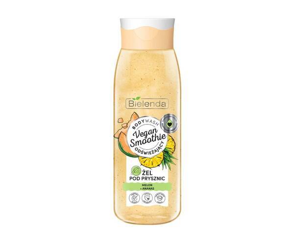 Bielenda Vegan Smoothie Odświeżający Żel pod Prysznic Melon Ananas 400ml