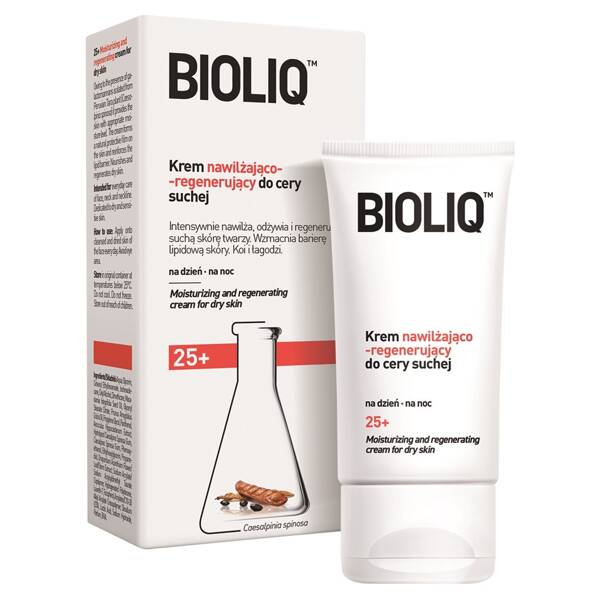 Bioliq 25+ Krem Nawilżająco Regenerujący dla Cery Suchej 50ml Best Before 30.09.24