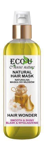 Eco U Naturalna Maska do Włosów z Witaminami Blask i Wygładzenie 125ml