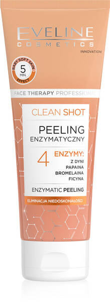 Eveline Clean Shot Peeling Enzymatyczny 75ml