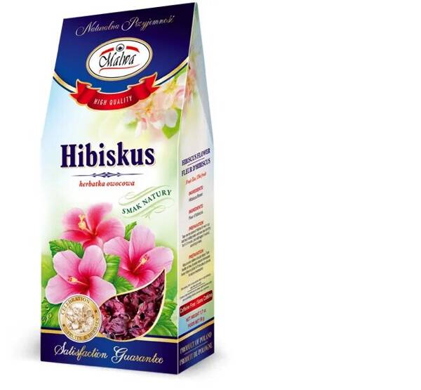 Malwa Herbata Owocowa z Kwiatu Hibiskusa Smak Natury 50g