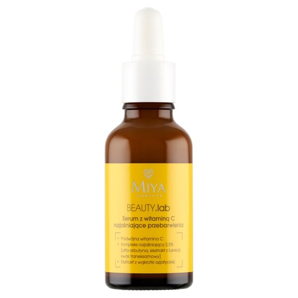 Miya BEAUTY.Lab Serum z Witaminą C Rozjaśniające Przebarwienia 30ml