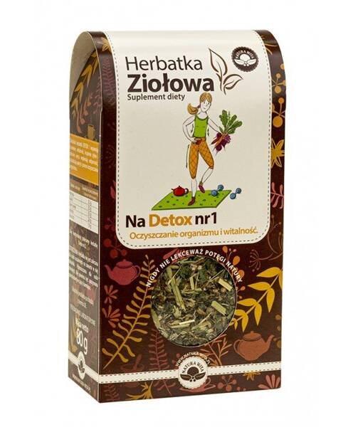 Natura Wita Herbata Ziołowa Detox Nr 1 80g