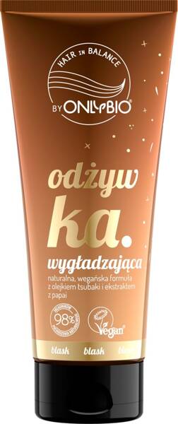 OnlyBio Hair in Balance Wygładzająca Odżywka dla Włosów Suchych i Matowych 200ml