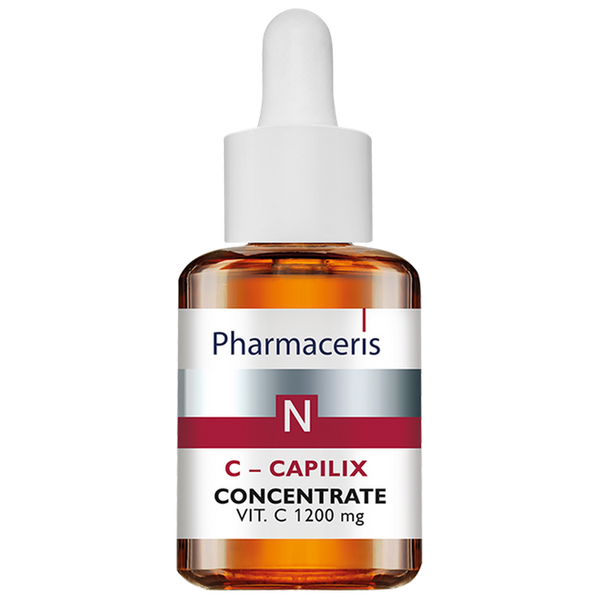 Pharmaceris N Capilix Koncentrat z Witaminą C 1200 mg do Cery Naczynkowej 30ml Best Before 31.10.24