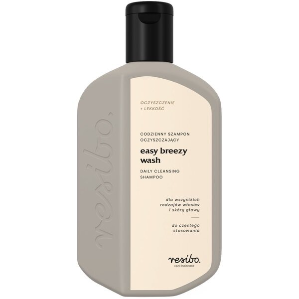 Resibo Easy Breezy Wash Codzienny Szampon Oczyszczający dla każdego Rodzaju Włosów 250ml