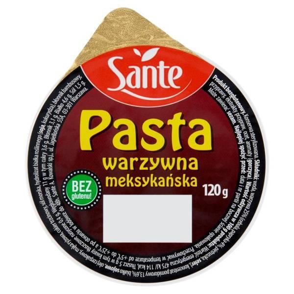 Sante Pasta Warzywna Meksykańska 120g