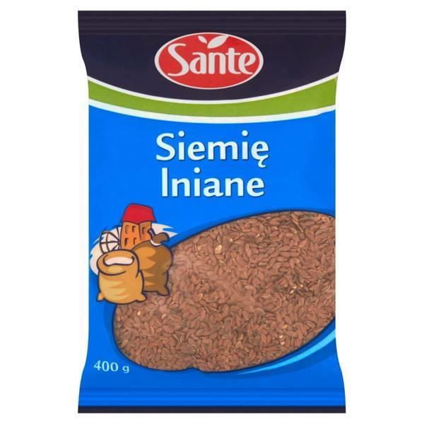 Sante Siemię Lniane Źródło Błonnika Pokarmowego 400g