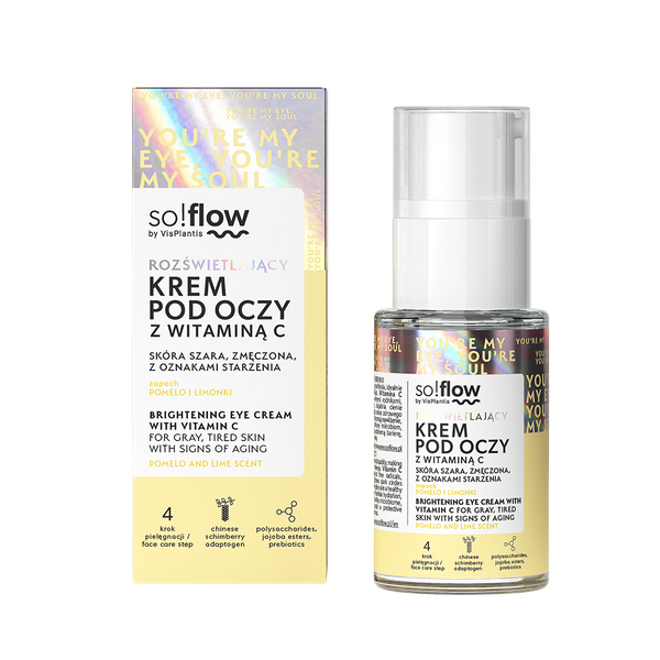 So!Flow Rozświetlający Krem pod Oczy z Witaminą C 15ml