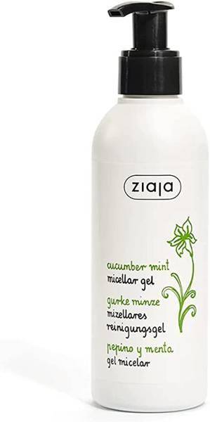 Ziaja Oczyszczający Żel Micelarny Ogórek Mięta dla Każdego Rodzaju Skóry Vegan 200ml