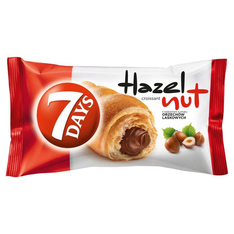 7 Days Croissant z Nadzieniem z Orzechów Laskowych 60g