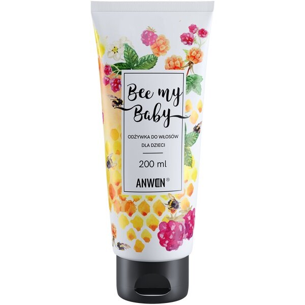 Anwen Bee My Baby Delikatna Odżywka do Włosów dla Dzieci z Proteinami i Emolientami 200ml