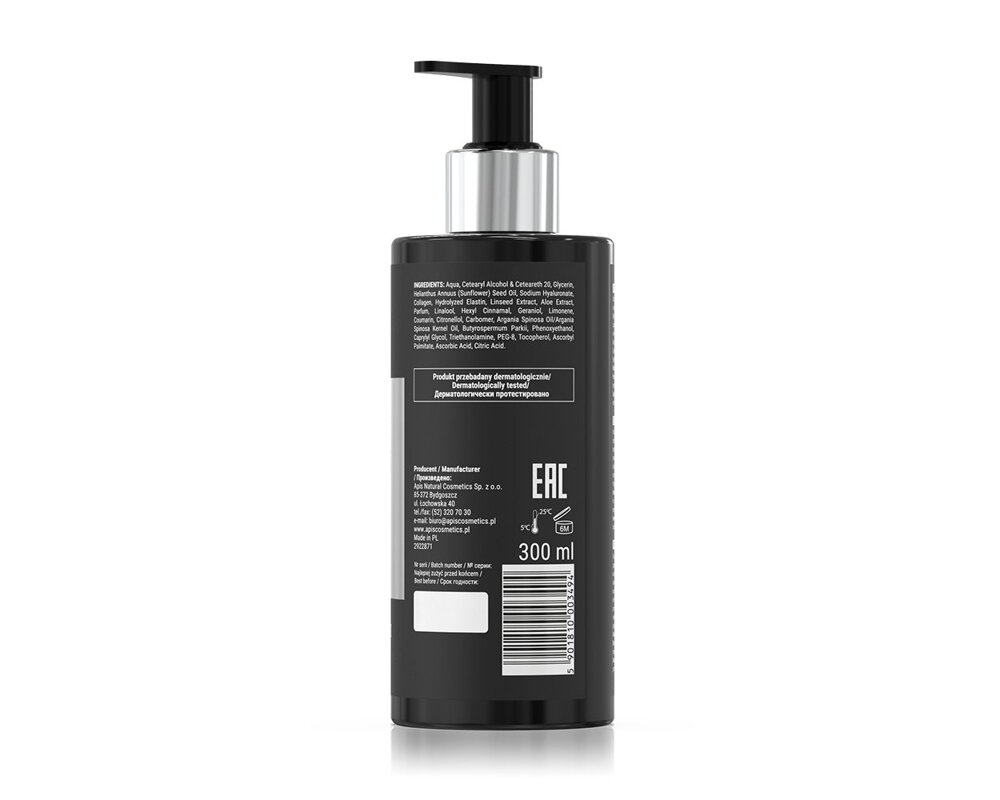 Apis Action for Men Odżywczy Krem do Ciała i Dłoni 300ml