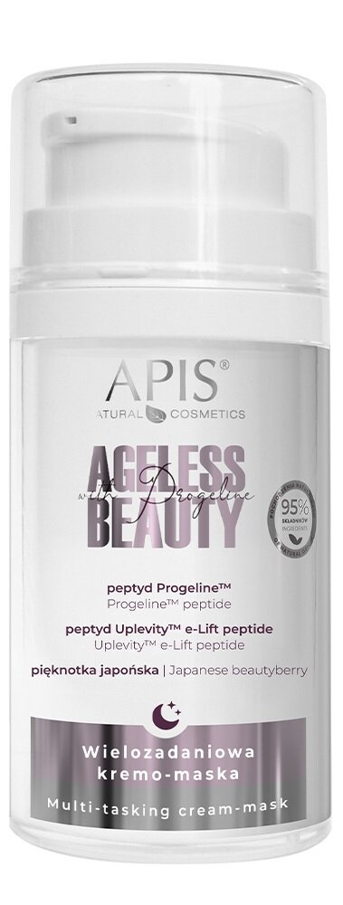 Apis Ageless Beauty Wielozadaniowa Kremo-Maska z Progeliną na Noc 50ml