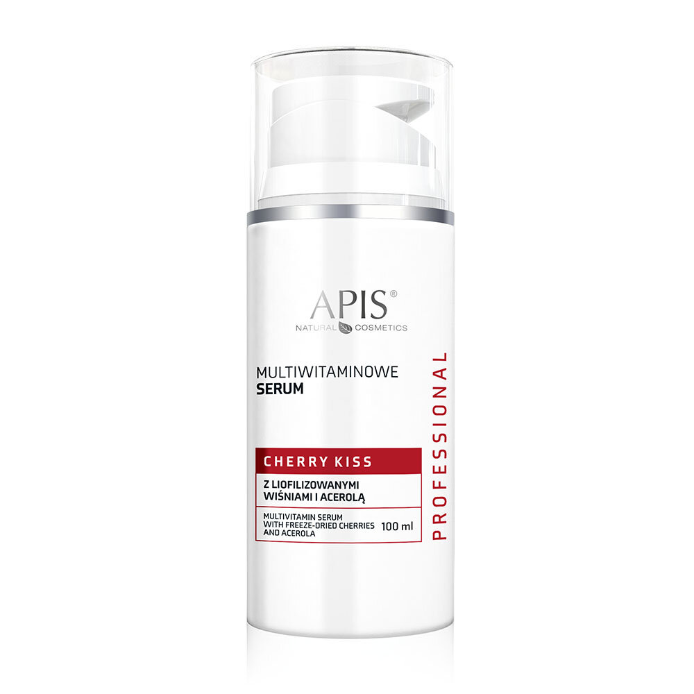 Apis Professional Cherry Kiss Multiwitaminowe Serum z Liofilizowanymi Wiśniami i Acerolą 100ml