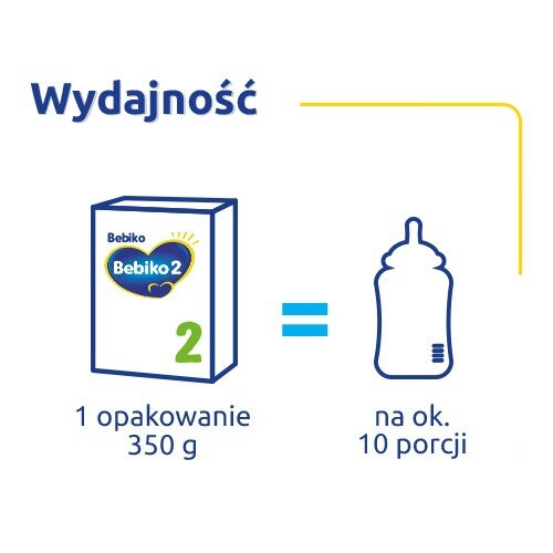 Bebiko Junior 4R Mleko Modyfikowane z Witaminami dla Dzieci Powyżej 2 Roku Życia 350g