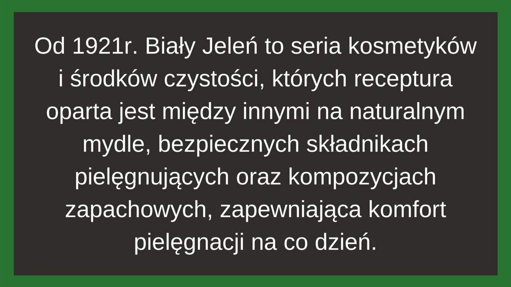 Biały Jeleń Hipoalergiczny Płyn do Prania Kolor 1L