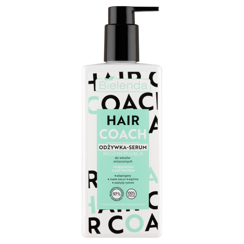 Bielenda Hair Coach Regenerująca Odżywka-Serum do Włosów Zniszczonych 280ml