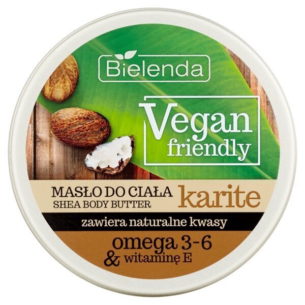 Bielenda Vegan Friendly Kremowe Masło do Ciała z Naturalnym Masłem Karite 250ml