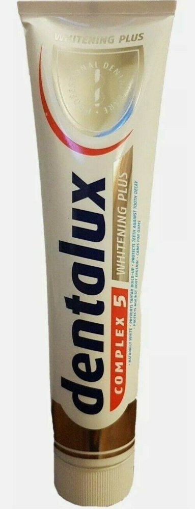 Dentalux Whitening Plus Complex 5 Wybielejąca Pasta do Zębów 125ml