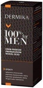 Dermika 100 For Men Krem dla Męszczyzn przeciw Zmarszczkom Wokół Oczu 15ml