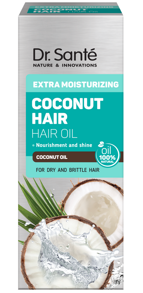 Dr. Sante Coconut Hair Olejek z Olejem Kokosowym dla Włosów Suchych i Łamliwych 50ml
