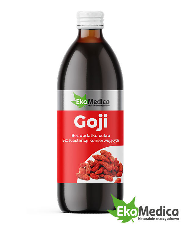 EkaMedica 100% Sok Jagody Goji  500ml