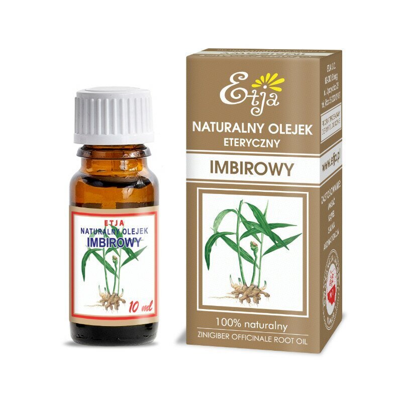 Etja Naturalny Olejek Eteryczny Imbirowy 10ml