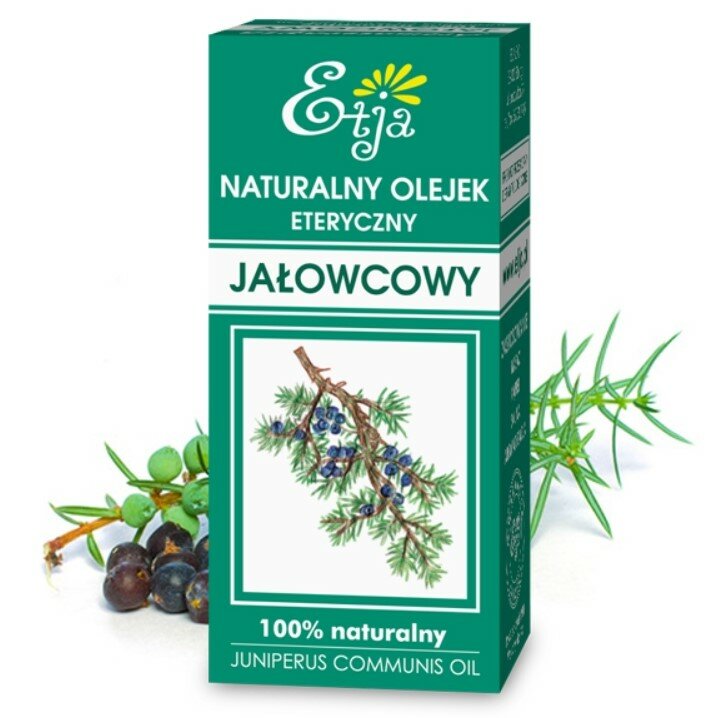 Etja Naturalny Olejek Eteryczny Jałowcowy 10ml Best Before 31.12.24