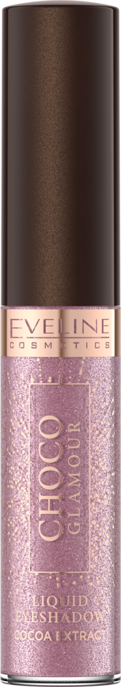 Eveline Choco Glamour Wodoodporne Cienie w Płynie Nr 04 6,5ml