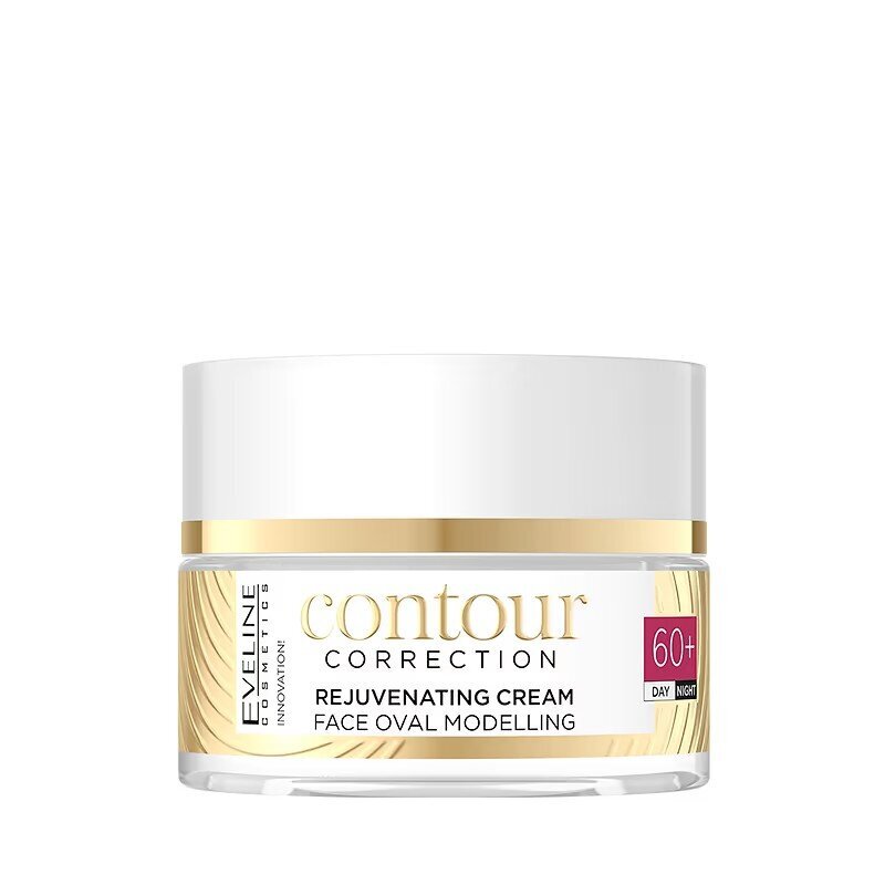 Eveline Contour Correction Krem Odmladzajacy Modelujący Owal Twarzy 60+ na Noc i na Dzień 50ml