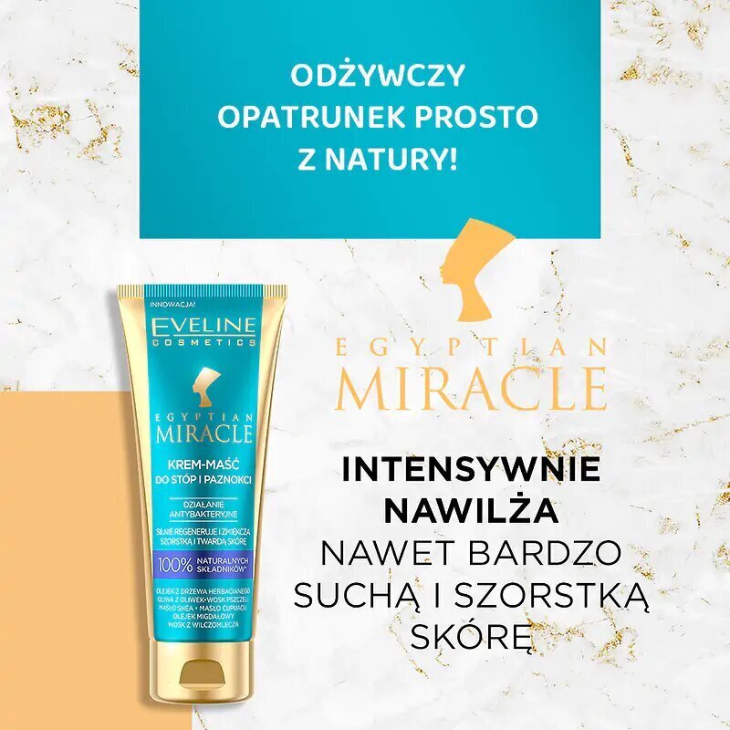 Eveline Egyptian Miracle Krem Maść do Stóp i Paznokci 50ml