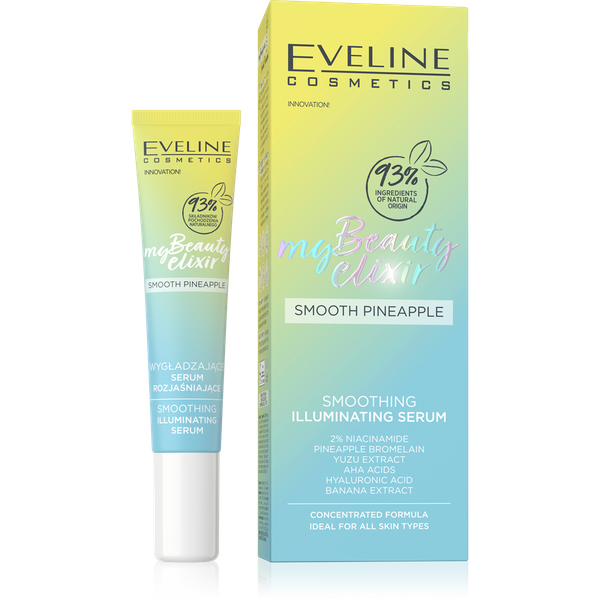 Eveline My Beauty Elixir Wygładzające Skoncentrowane Serum Rozjaśniajace dla Skóry Suchej i z Przebarwieniami 20ml