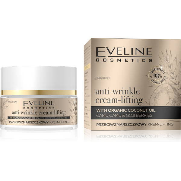 Eveline Organic Gold Regenerujący i Nawilżający Krem z Organicznym Aloesem 50ml