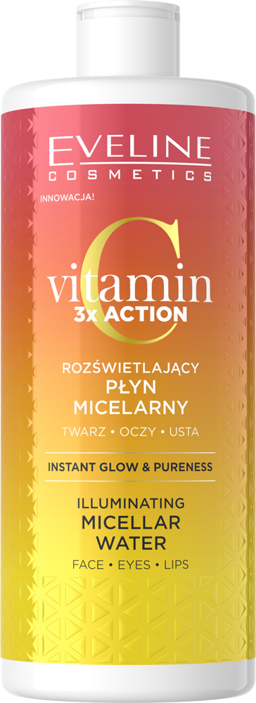 Eveline Witamina C 3x Action Rozświetlający Płyn Micelarny 500ml