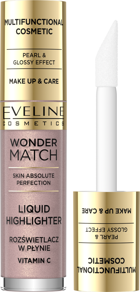 Eveline Wonder Match Rozświetlacz w Płynie do Twarzy 4,5ml