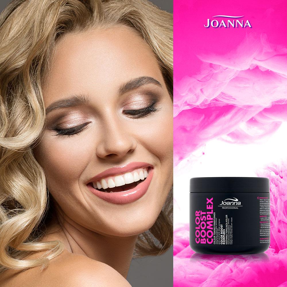 Joanna Professional Color Boost Complex Odżywka Tonująca Kolor Różowa 500g