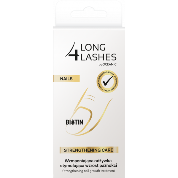 Long 4 Lashes Nails Intensywne Serum Odżywka Wzmacniająca Paznokcie 10ml
