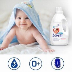 Lovela Baby Hipoalergiczne Mleczko do Prania do Kolorów 1,45L