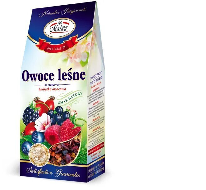 Malwa Herbata Owocowa z Owocami Leśnymi Smak Natury 100g